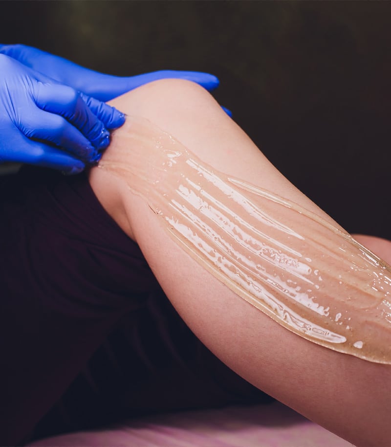 a close up of a hand