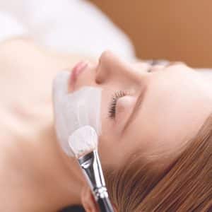 a close up of a person