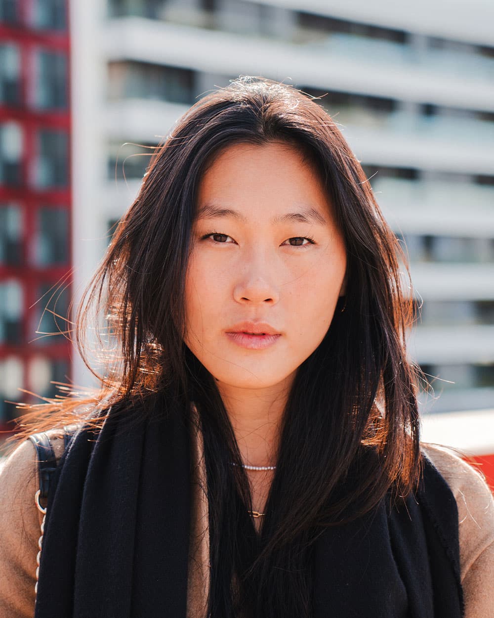 a woman talking on a cell phone